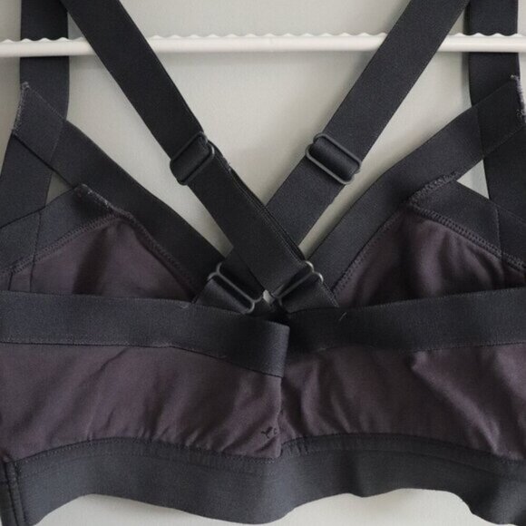 Community Aritzia Women's Sz M Rasa Activewear Stretch Mesh Sports Bra - Picture 7 of 10